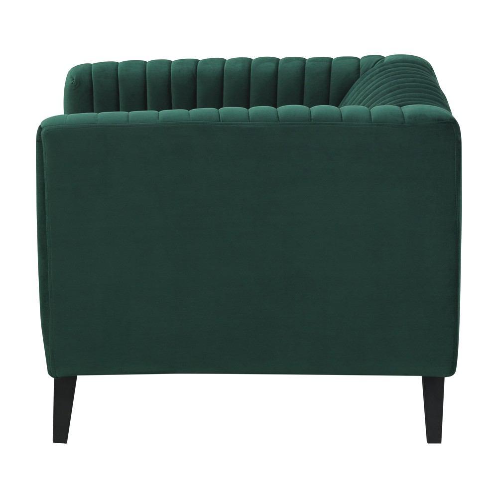 Manhattan Comfort Vandam 1-Seat Velvet Armchair