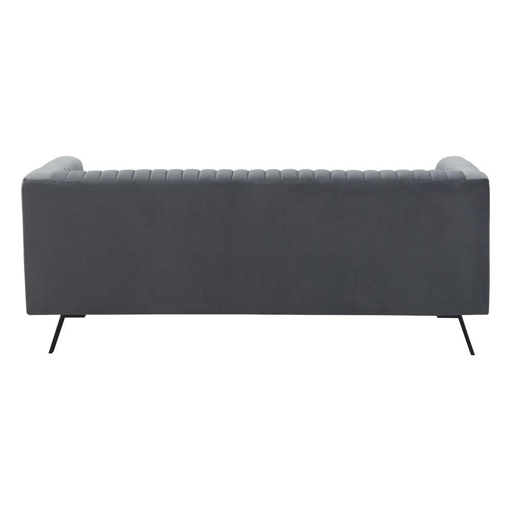 Manhattan Comfort Vandam 2-Seat Velvet Loveseat