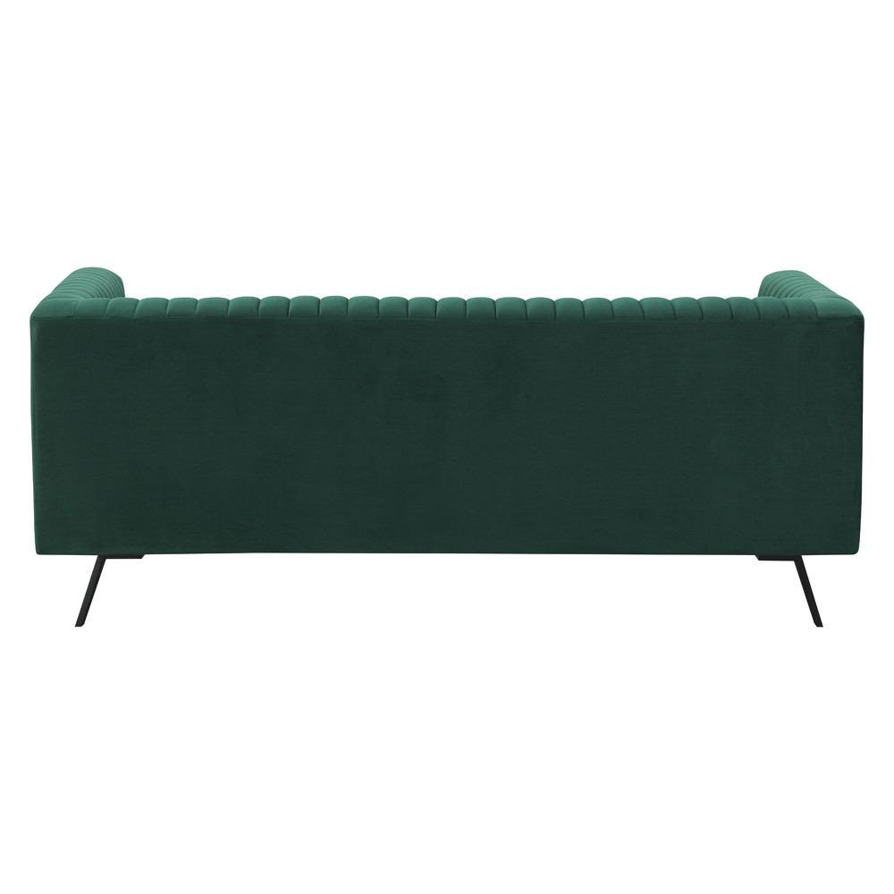 Manhattan Comfort Vandam 2-Seat Velvet Loveseat