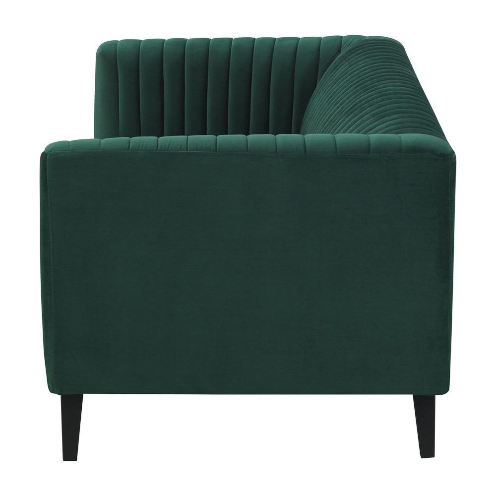Manhattan Comfort Vandam 2-Seat Velvet Loveseat