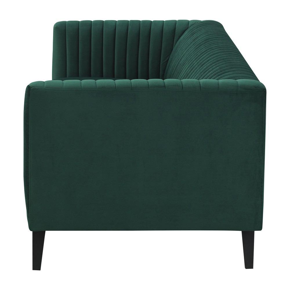 Manhattan Comfort Vandam 3-Seat Velvet Sofa