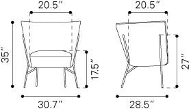 Zuo Assange Occasional Chair