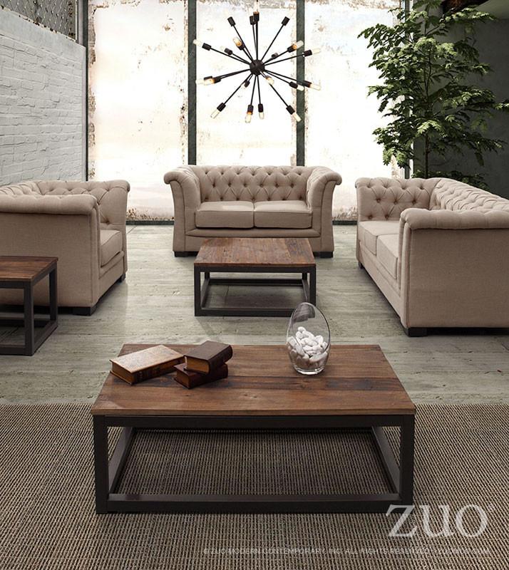 Zuo Civic Center Square Coffee Table
