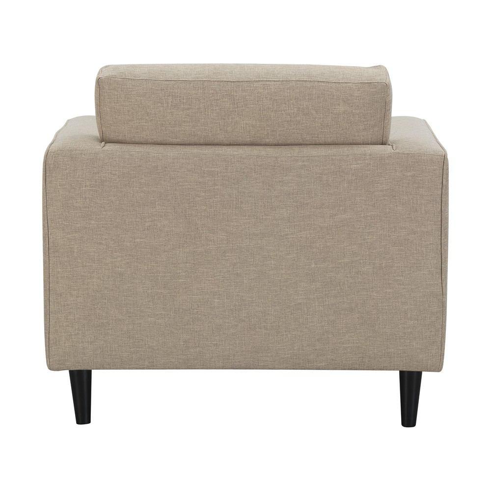 Manhattan Comfort Arthur 1-Seat Tweed Armchair