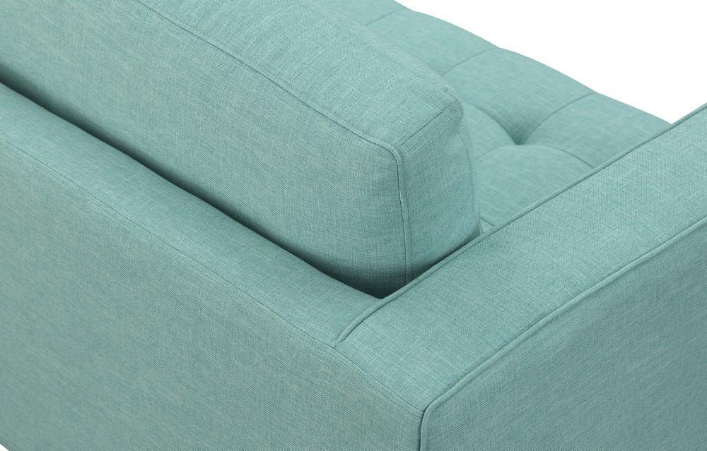 Manhattan Comfort Arthur 1-Seat Tweed Armchair