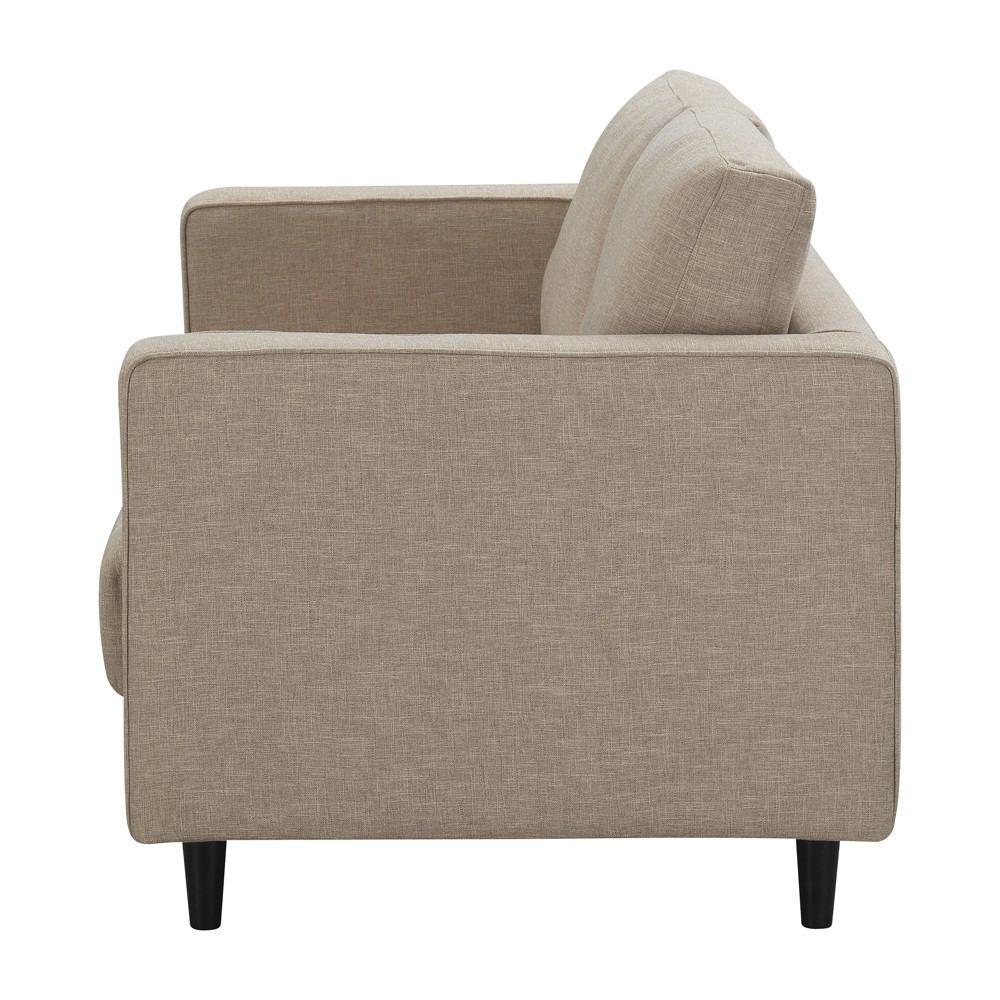 Manhattan Comfort Arthur 2-Seat Tweed Loveseat