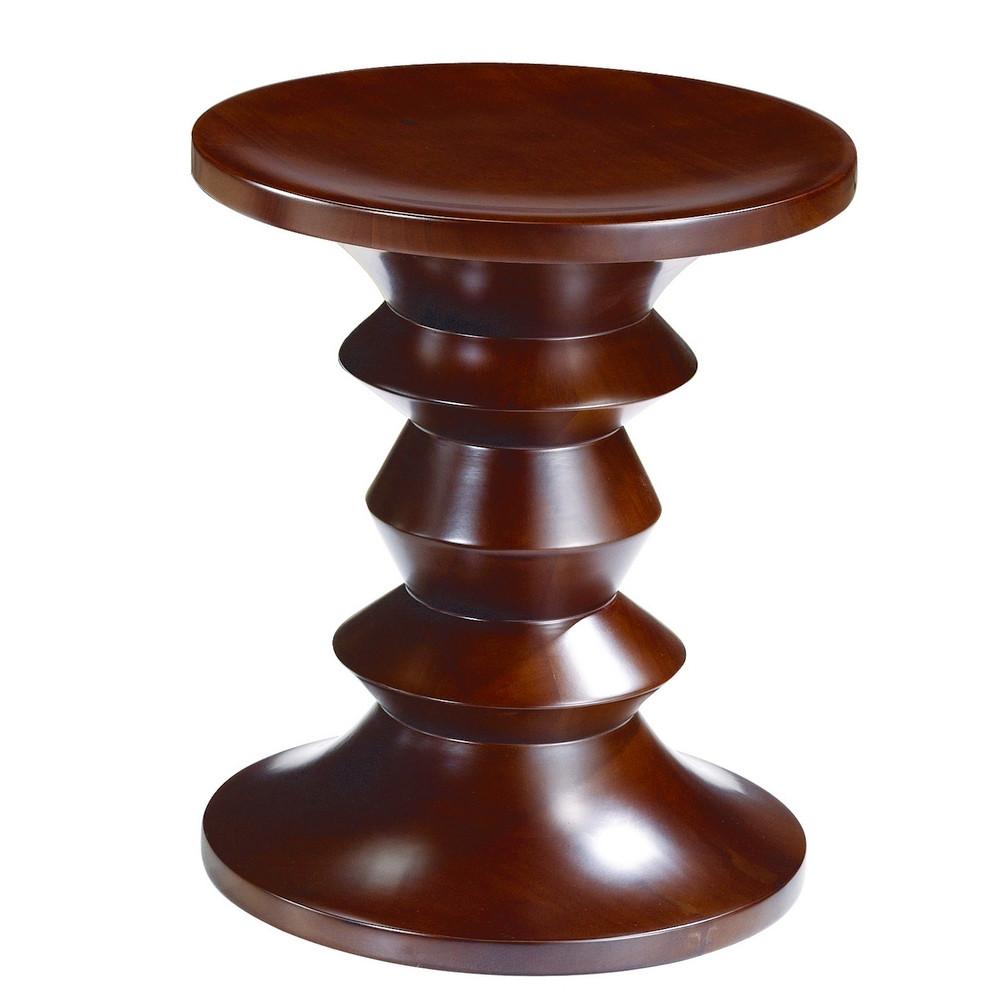 Fine Mod Imports Walnut Stool