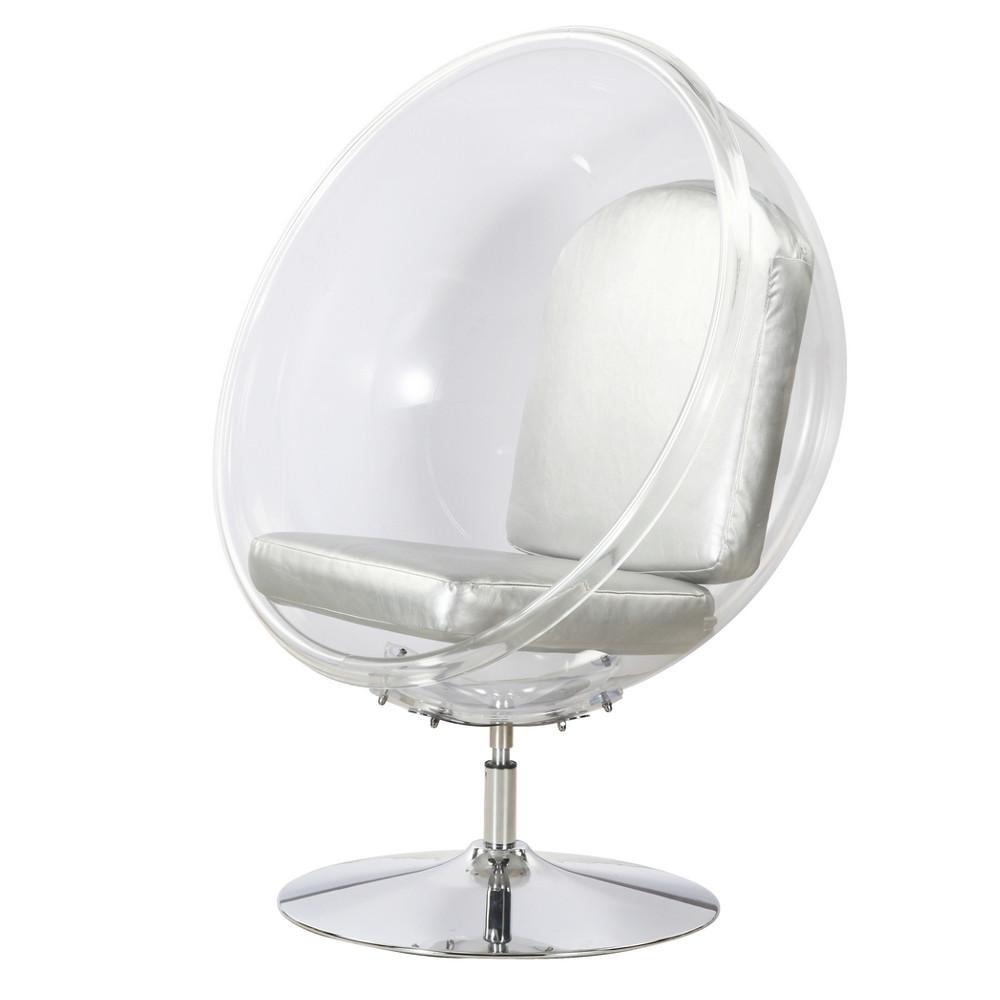 Fine Mod Imports Ball Acrylic Chair