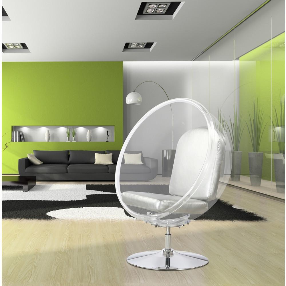Fine Mod Imports Ball Acrylic Chair