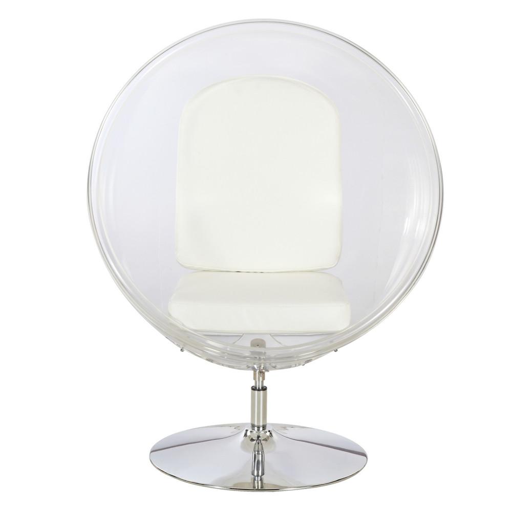 Fine Mod Imports Ball Acrylic Chair
