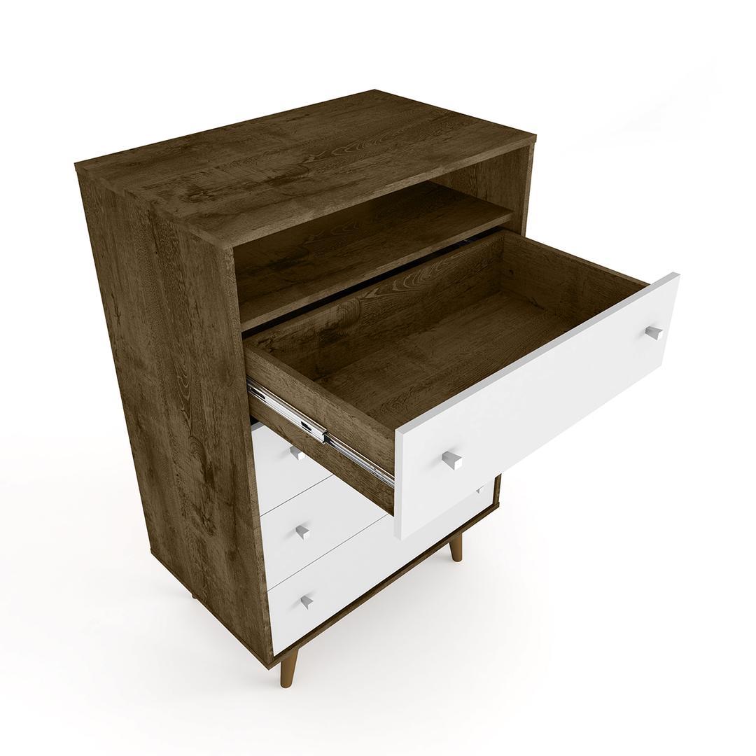Manhattan Comfort Liberty 4-Drawer Dresser Chest