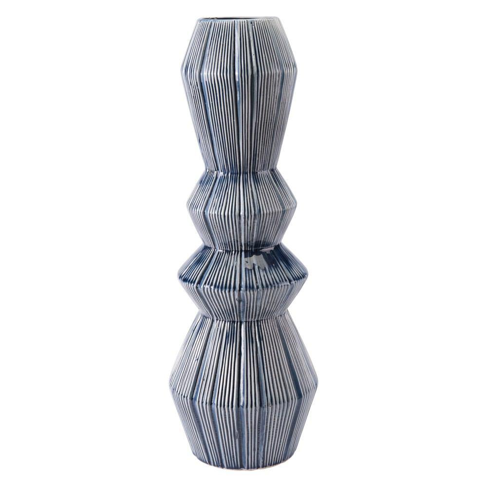 Zuo Quarto Vase Blue & White