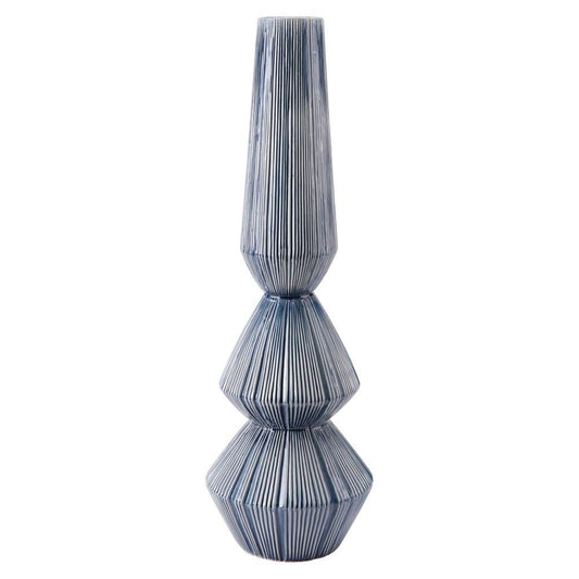 Zuo Tri Vase Blue & White