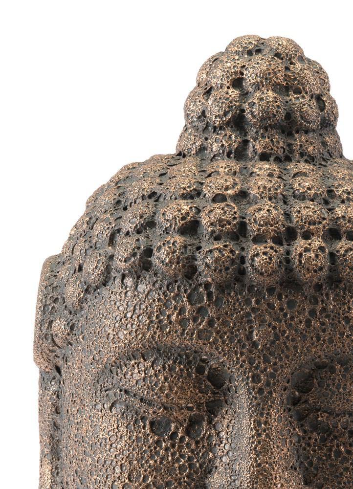 Zuo Buddha Head Antique Copper