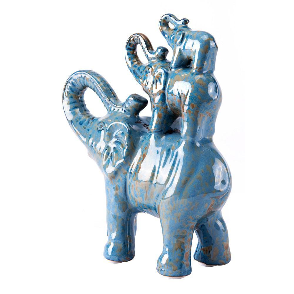 Zuo Elephant Family Blue