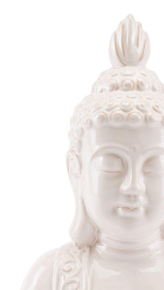 Zuo Distressed Buddha Head Ivory