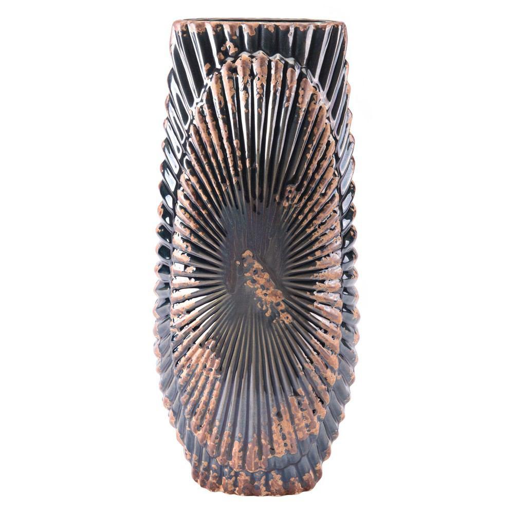 Zuo Elm Small Vase Black