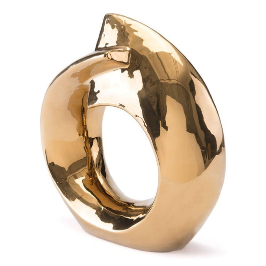 Zuo Golden Ring Figurine Gold