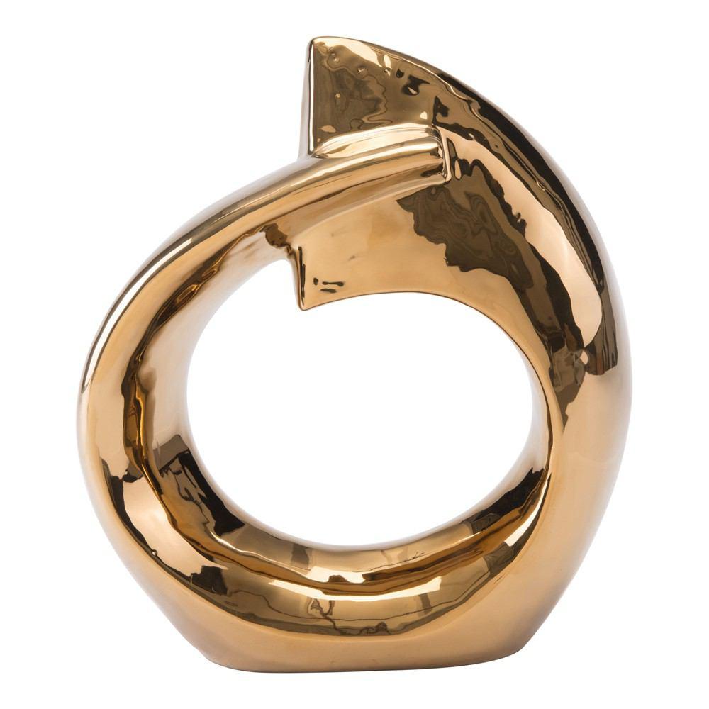 Zuo Golden Ring Figurine Gold