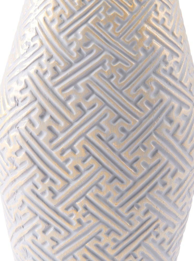 Zuo Arcadia Large Vase Gray & Gold