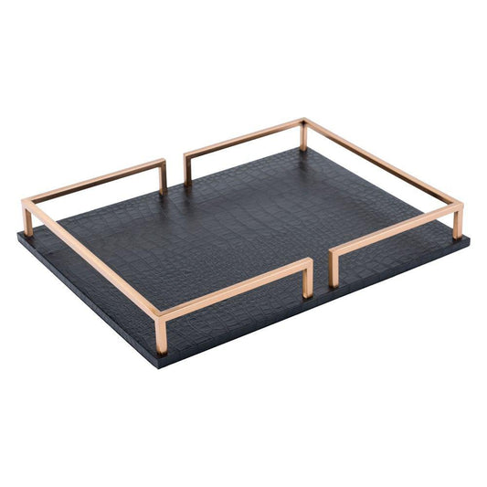 Zuo Square Tray Black