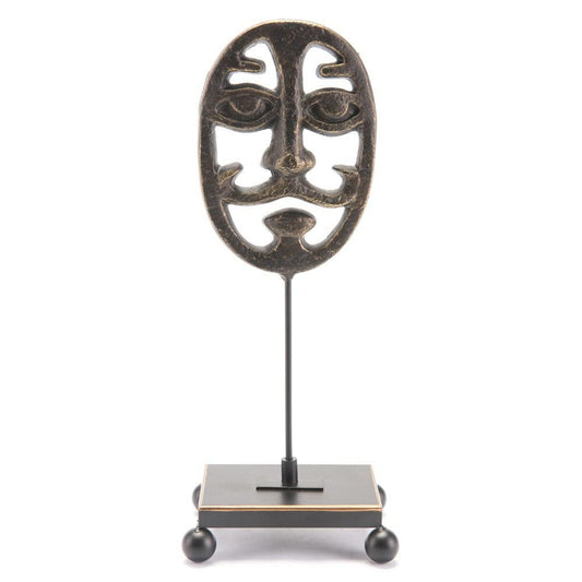 Zuo Opera Mask Dark Bronze