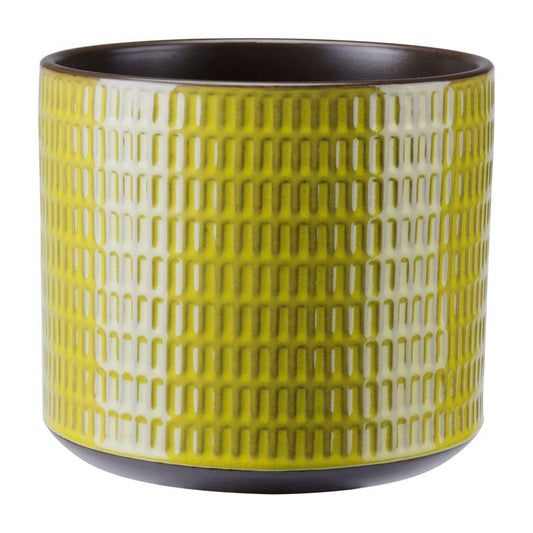 Zuo Cylinder Planter Large Olive Green