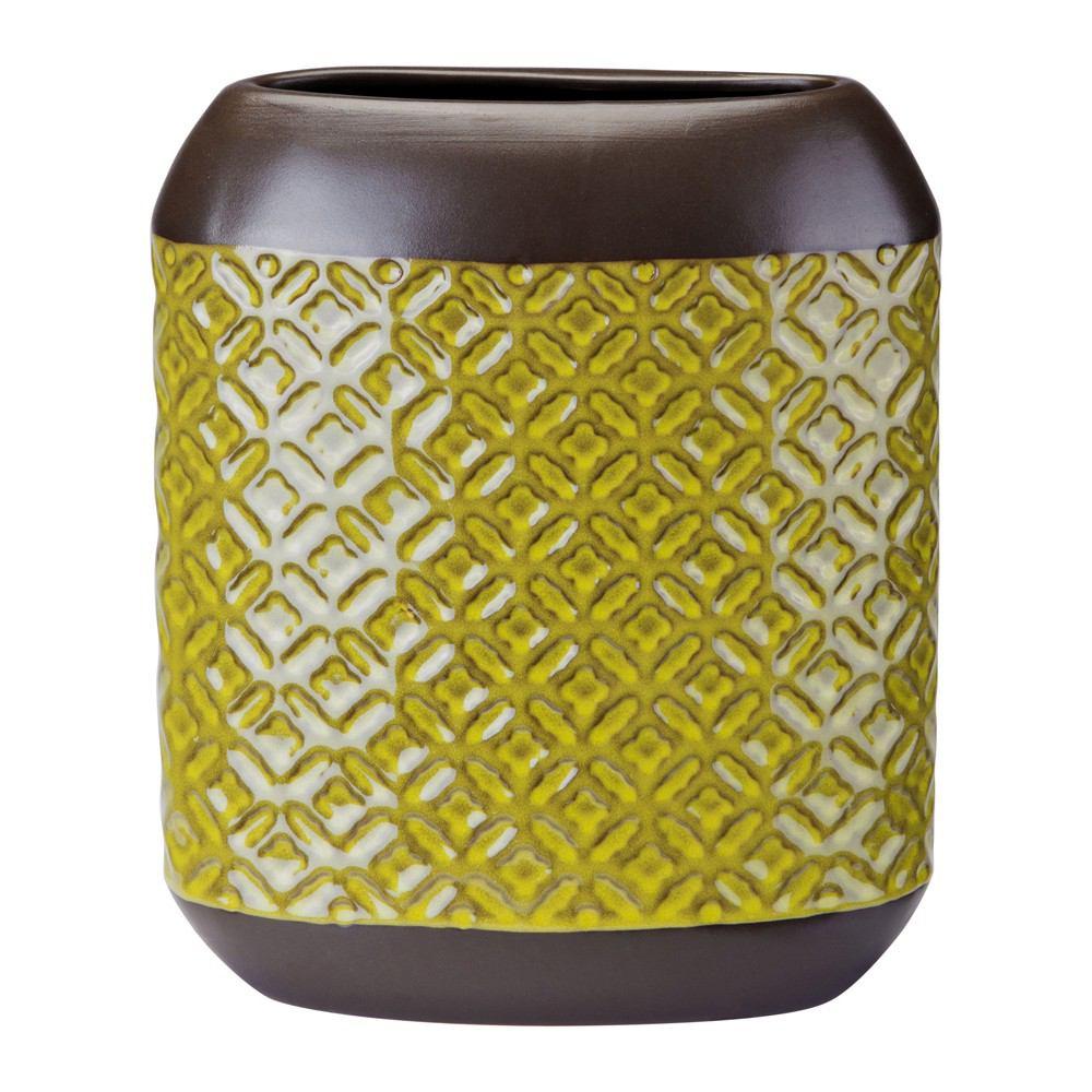 Zuo Square Planter Large Olive Green