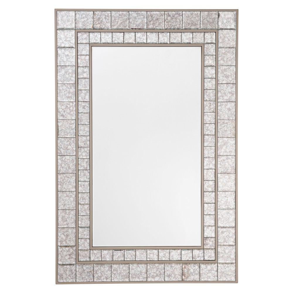 Zuo Mirror Mini Squares Mirror Antique