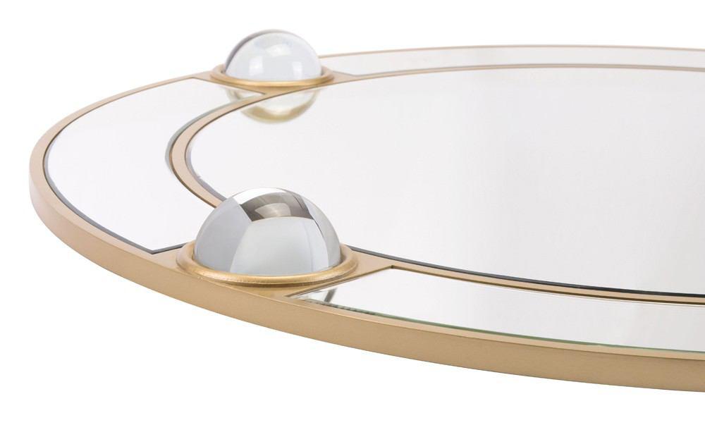 Zuo Round Lucite Mirror And Lucite