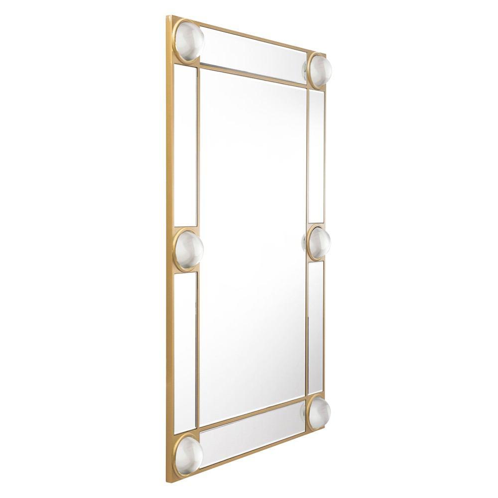 Zuo Rectangle Lucite Mirror Mirror & Lucite