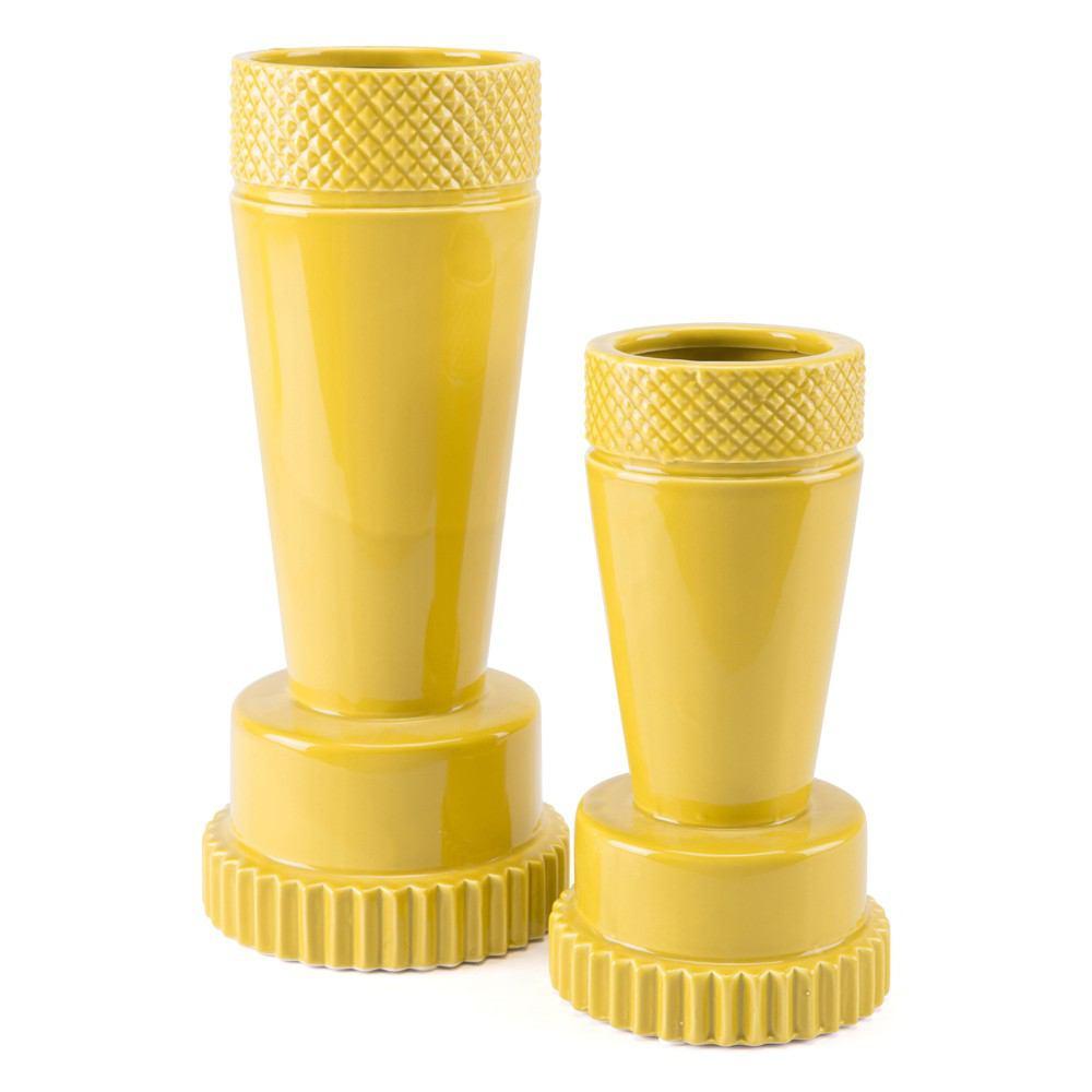 Zuo Inca Vase Large Yellow