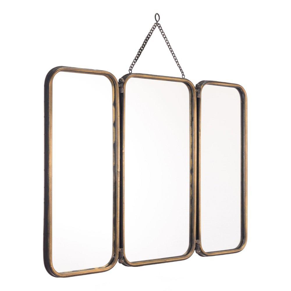 Zuo Tri Mirror Gold