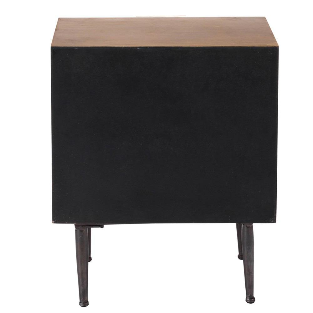 Zuo Honeycomb End Table Antique