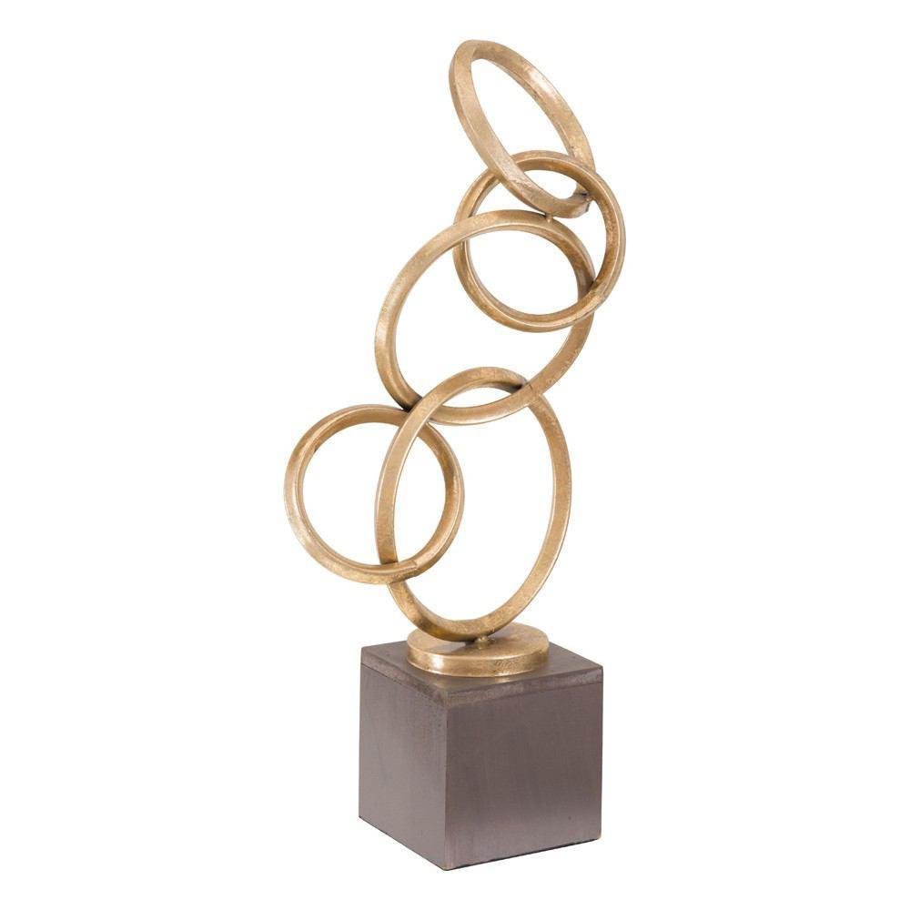 Zuo Balance Figurine Gold