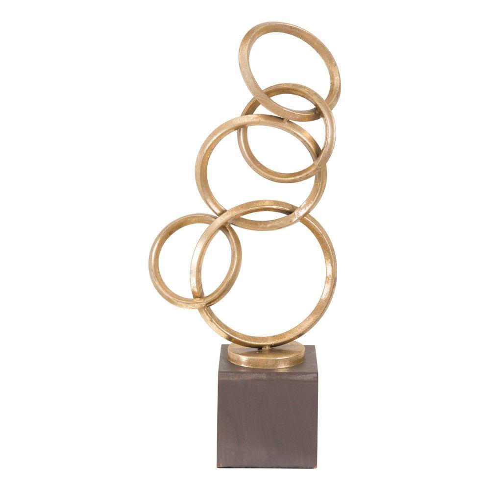 Zuo Balance Figurine Gold