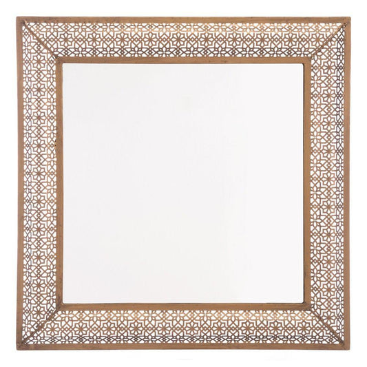 Zuo Moroccan Escamas Mirror Antique Gold