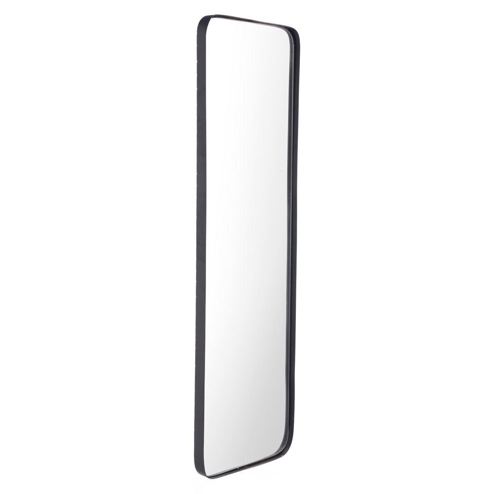 Zuo Rectangular Metal Back Mirror Black