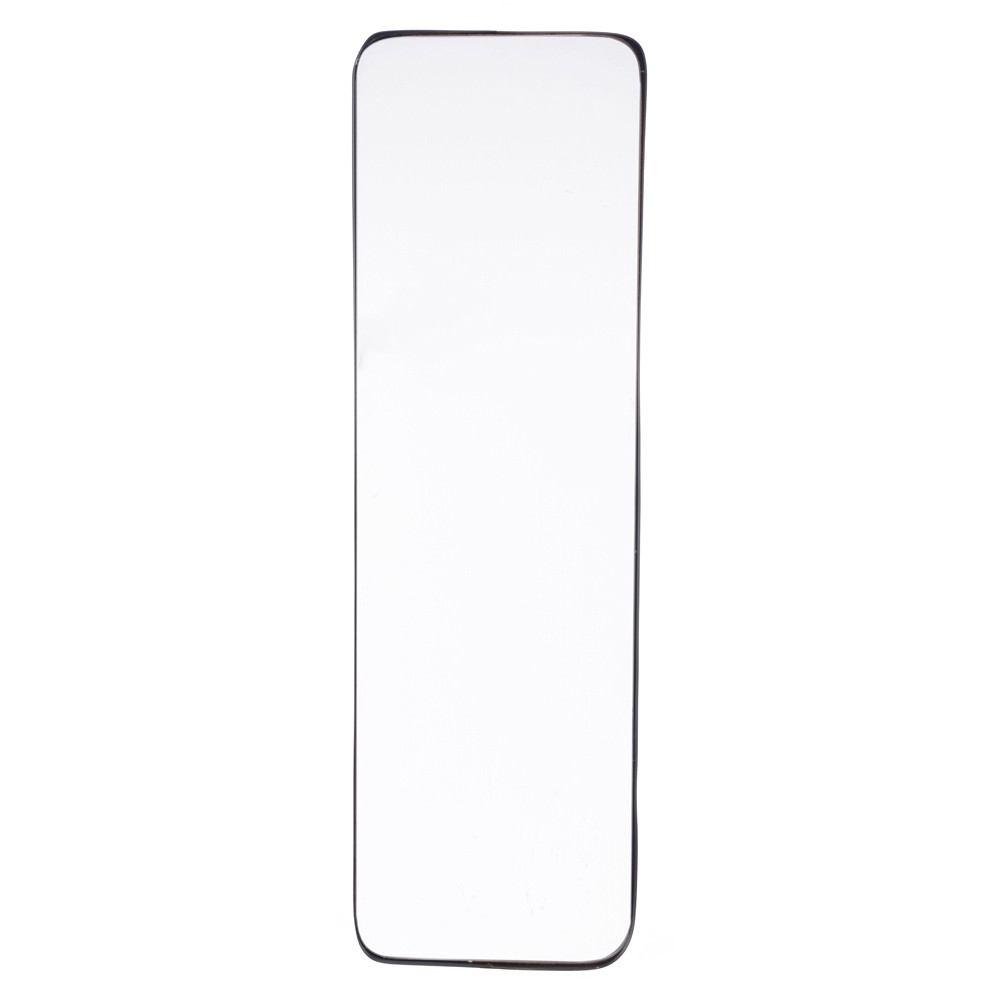 Zuo Rectangular Metal Back Mirror Black