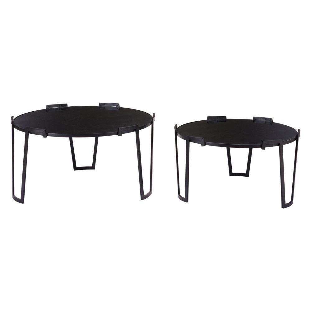 Zuo Nesting Coffee Tables Black - Set Of 2