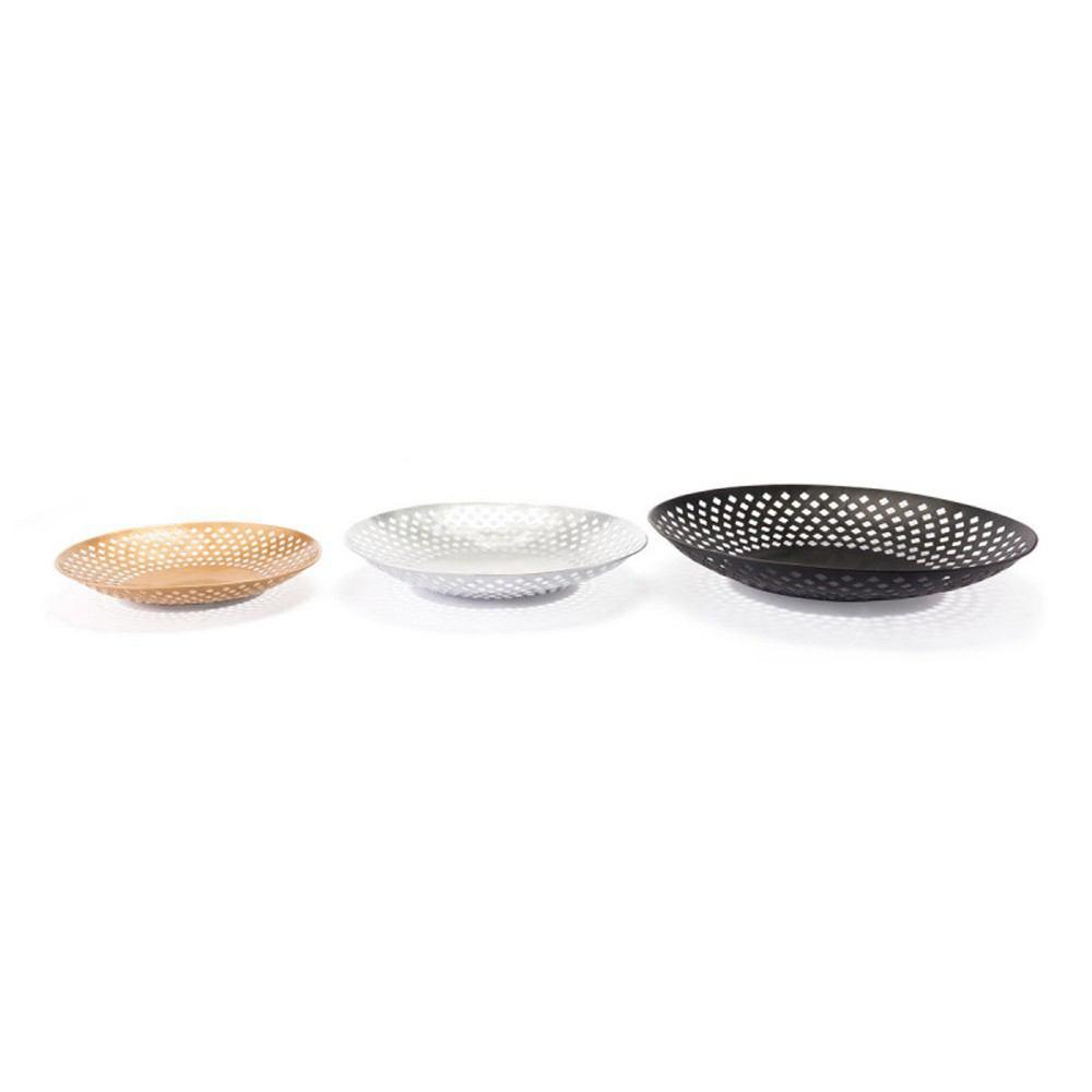 Zuo Plates Multicolor - Set Of 3