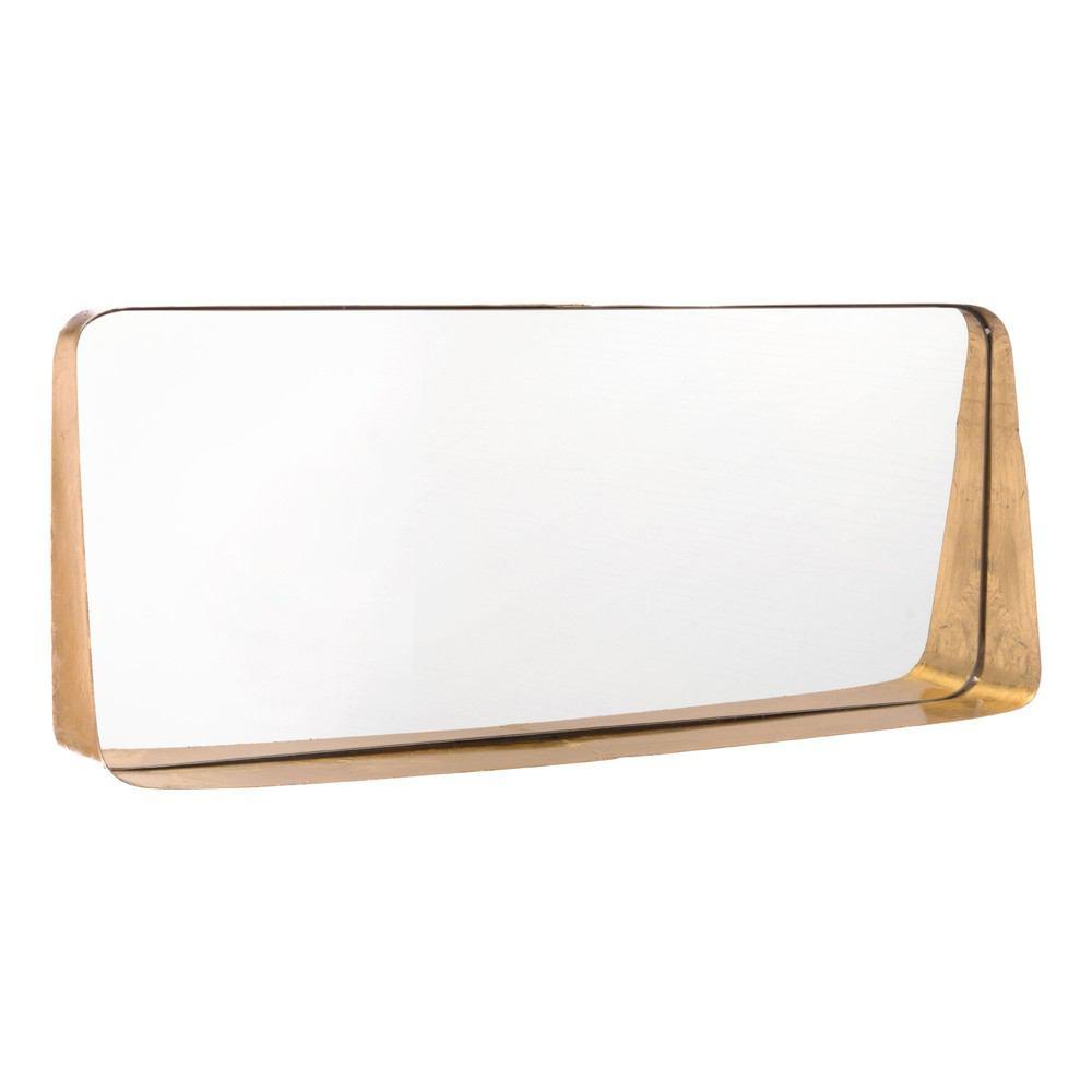 Zuo Short Gold Mirror Gold