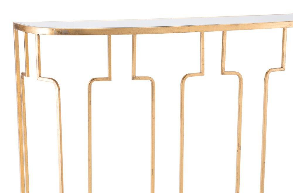 Zuo Roma Console Tables Gold - Set Of 2