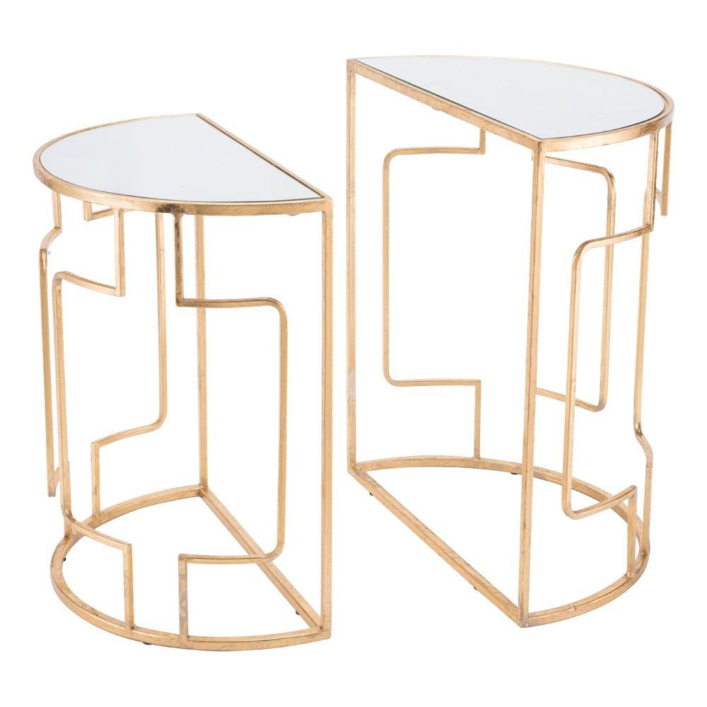 Zuo Roma End Tables - Set Of 2