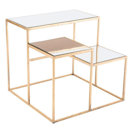 Zuo Labels End Table Gold