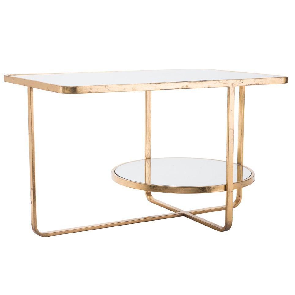 Zuo Geo Coffee Table Gold