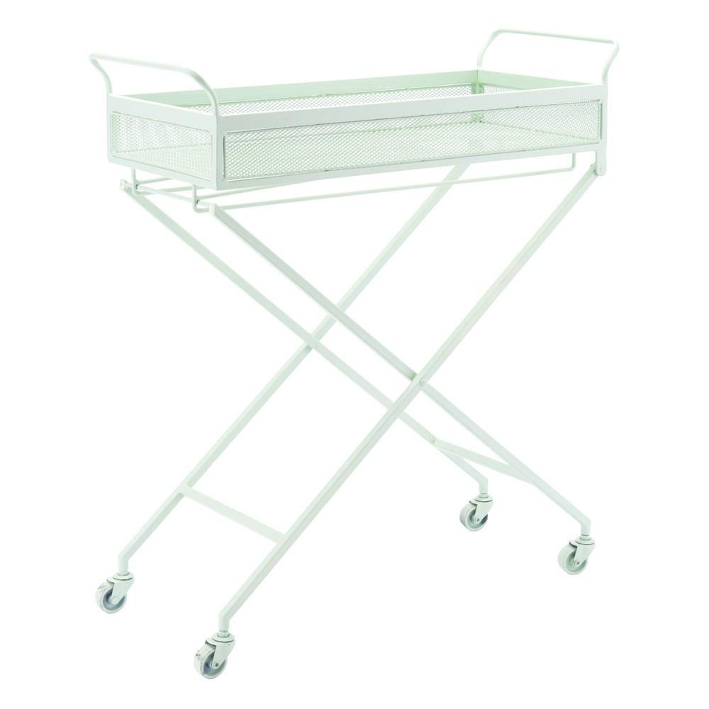 Zuo Mint Bar Cart Green