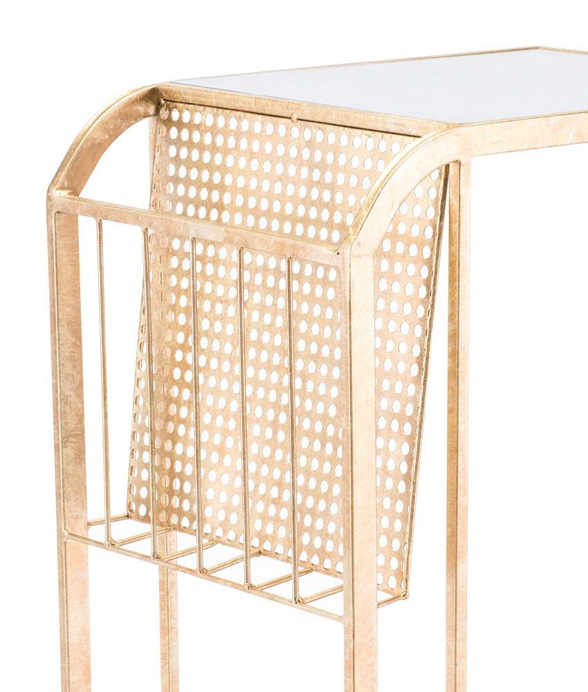 Zuo Magazine Table Gold