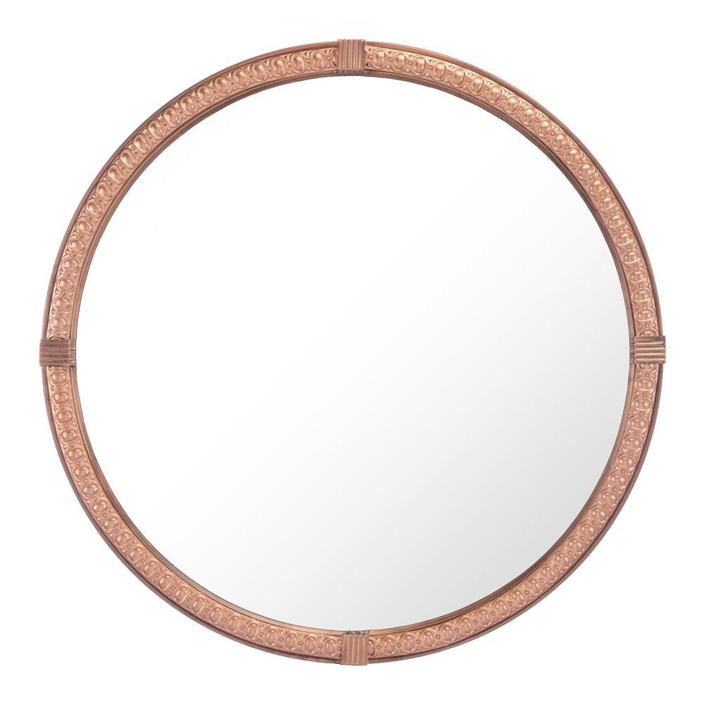 Zuo Madi Circle Mirror Brown