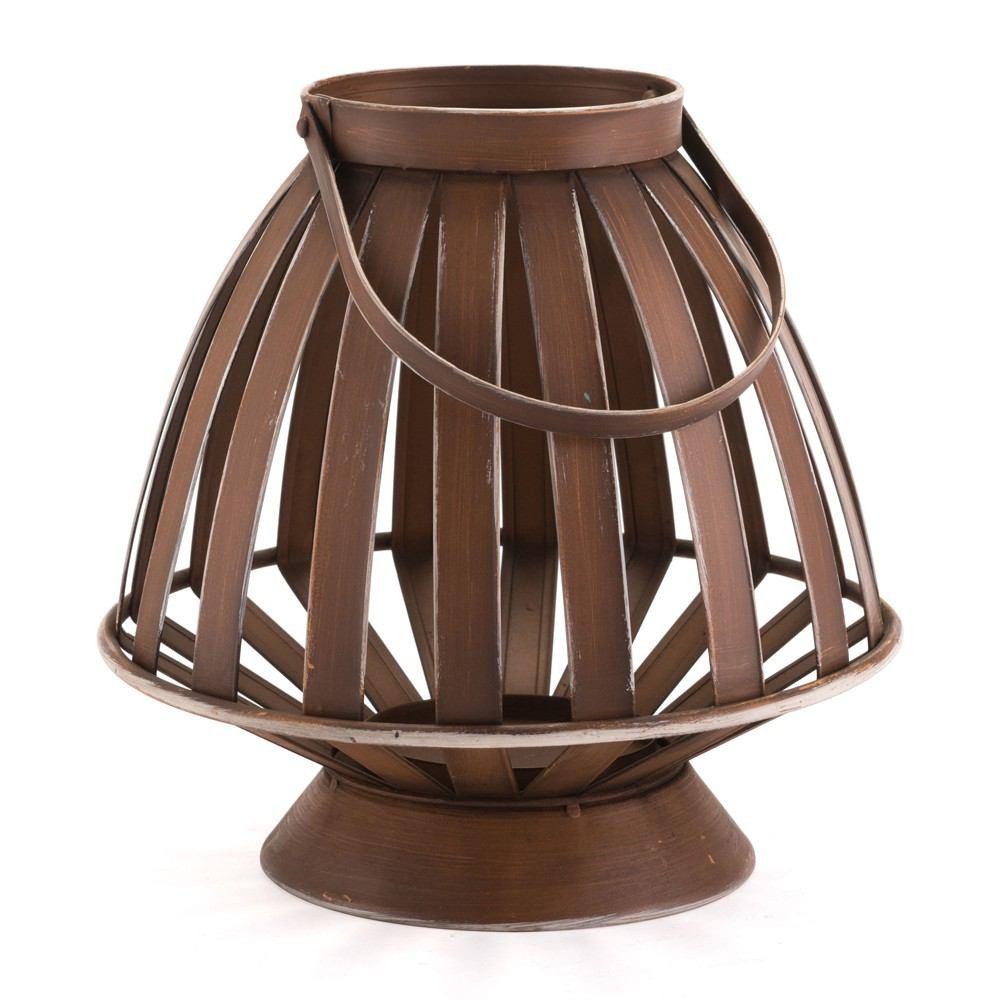 Zuo Bamboo Lantern Brown